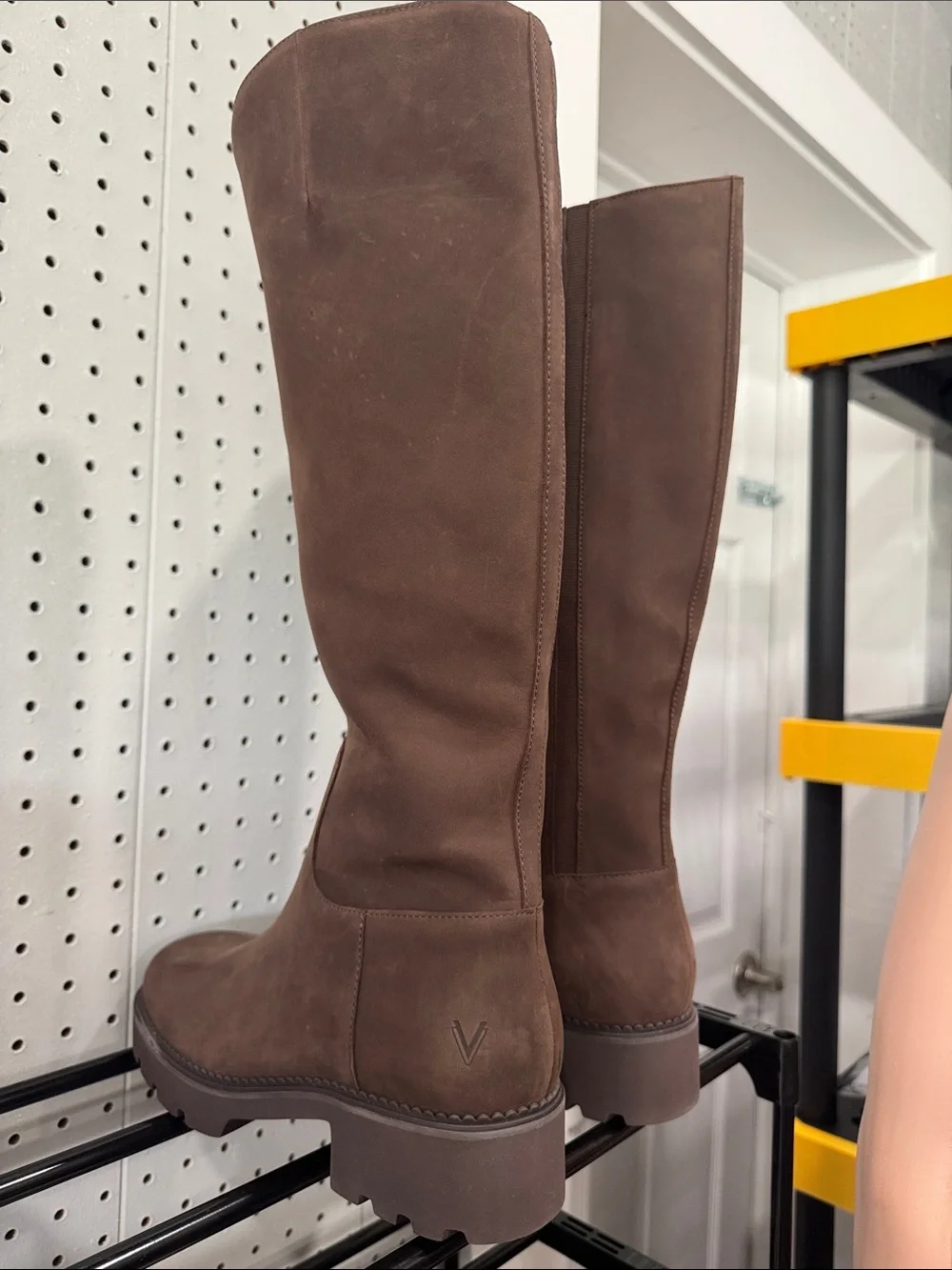 Vionic Brown Over-the-Knee Platform Boots